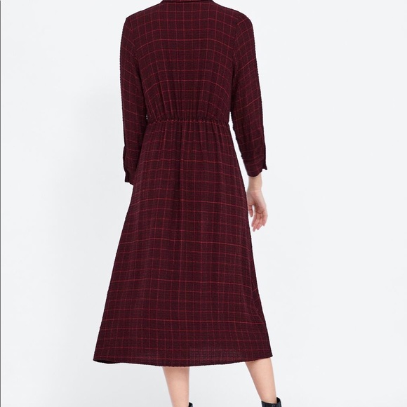 ZARA Plaid Dress - Picture 2 of 10